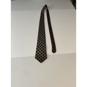 Classic Print by Tommy Hilfiger‎ Tie 100% Italian Silk, Made In USA